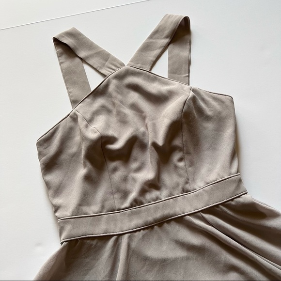 Lulu's Dress Forevermore Skater in Gray Sz XS - Picture 6 of 10